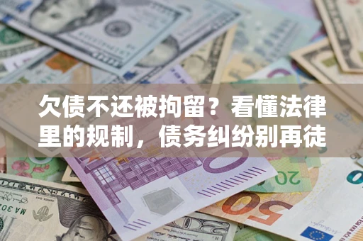 北京欠债不还被拘留？看懂法律里的规制，债务纠纷别再徒劳奔波