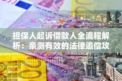 北京担保人起诉借款人全流程解析：亲测有效的法律追偿攻略